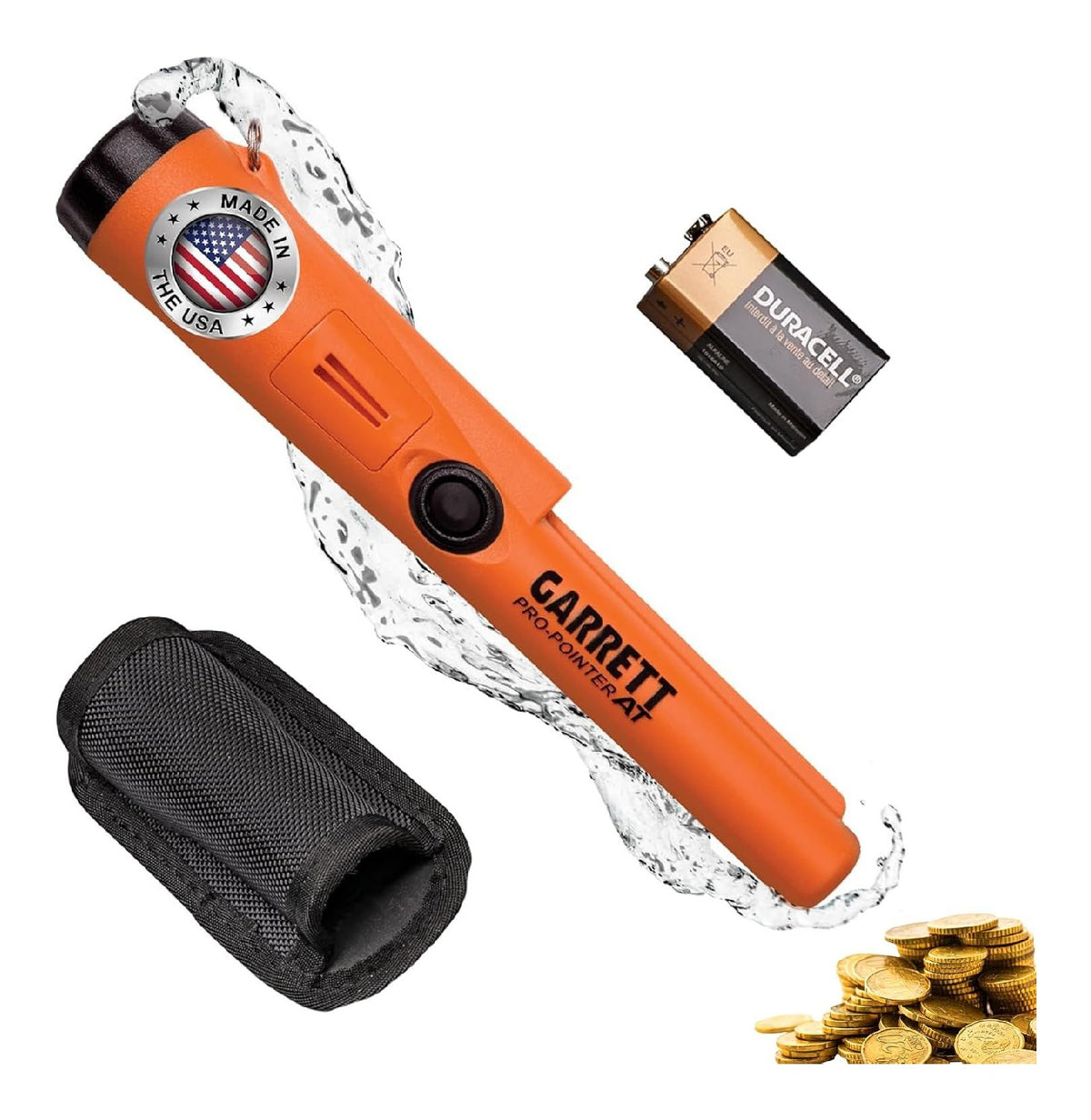 Metal detector per uso esterno L'impulso audio vibrazionale proporzionale 6 m