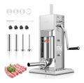 Versatile macina carne elettrico color argento acciaio inox