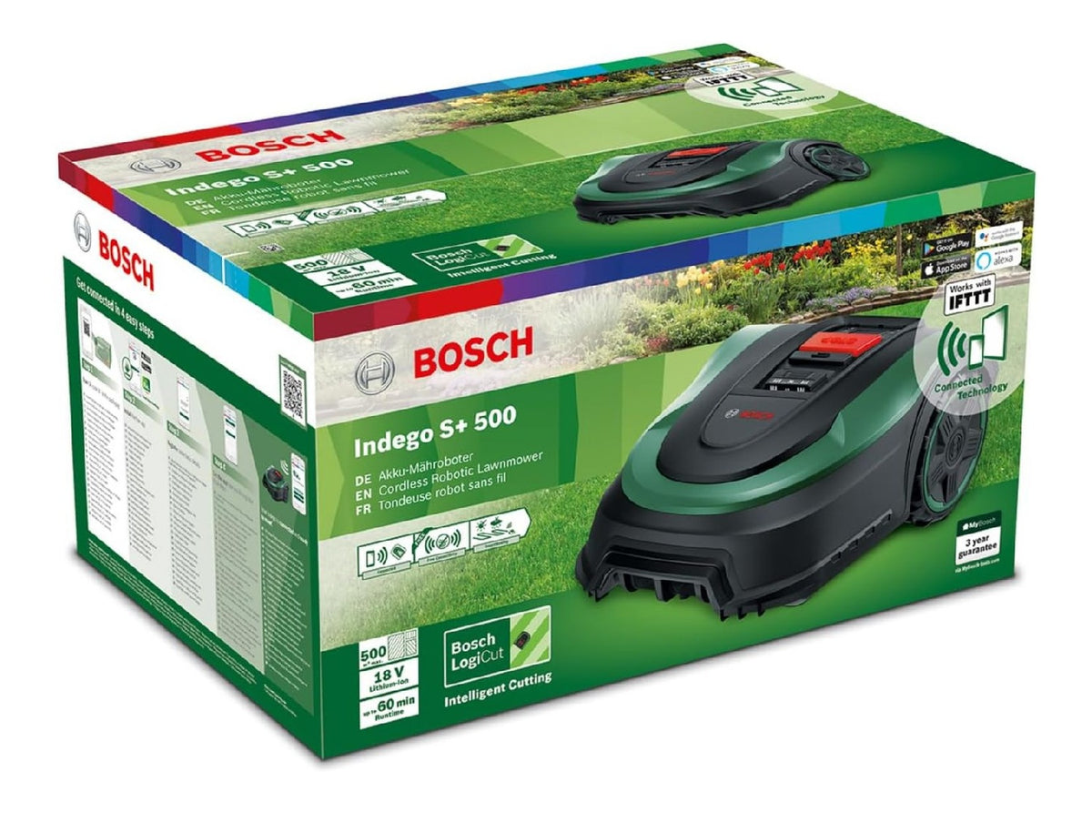 tecnologia LogiCut mappa prato per giardino, Tagliaerba robot 75 cm 18 V