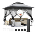 Gazebo pop-up chiusura centrale Tende per eventi e tendoni 3 m