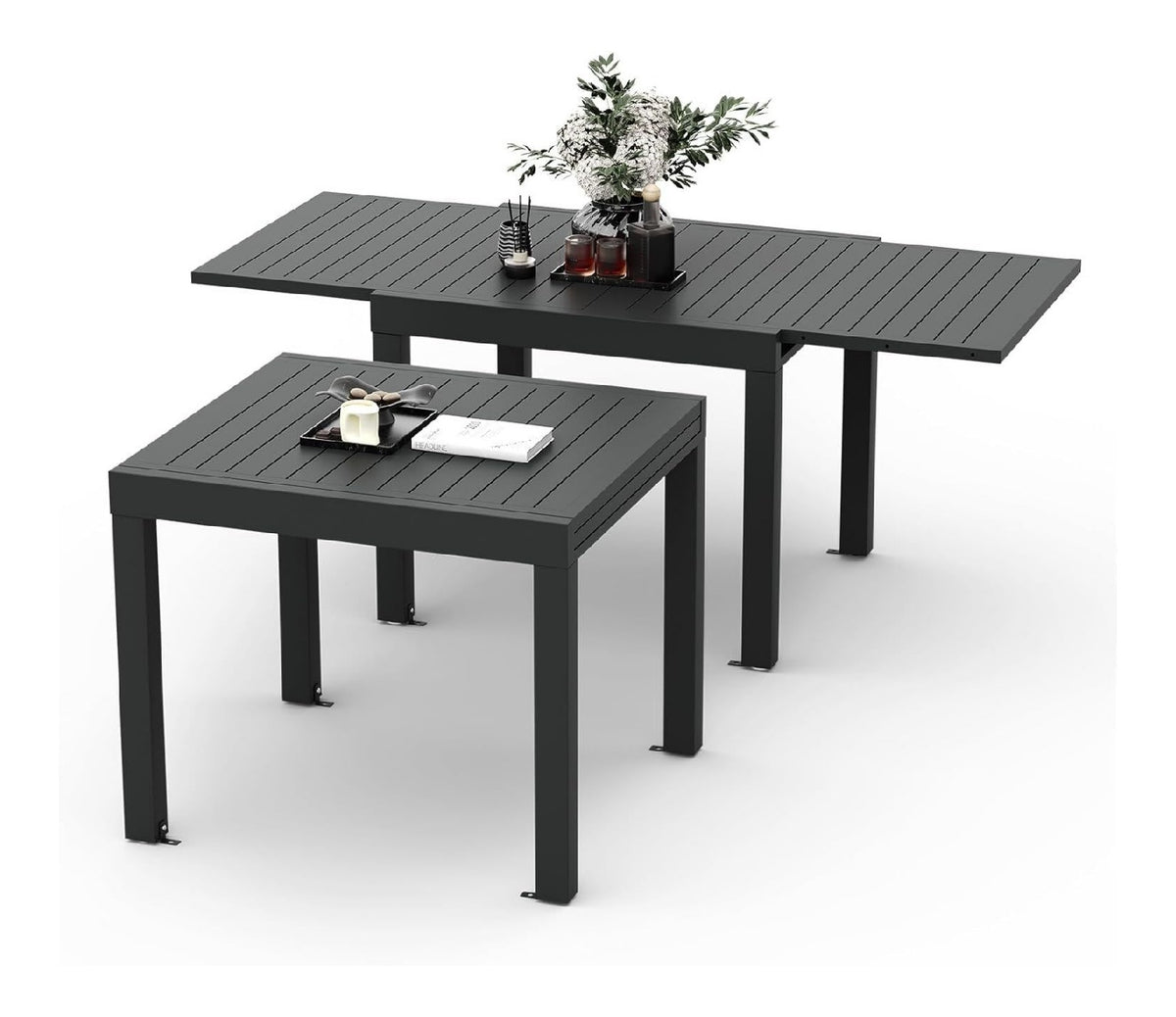 Tavoli standard per uso esterno Struttura alluminio tavolo giardino 136 kg