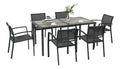 PEZZI ESTERNI Include sedie per giardino, Set da pranzo 150L 55.5L