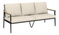 DIVANO ESTERNO VIMINI Dotato per giardino, Divani 168 cm 8 cm