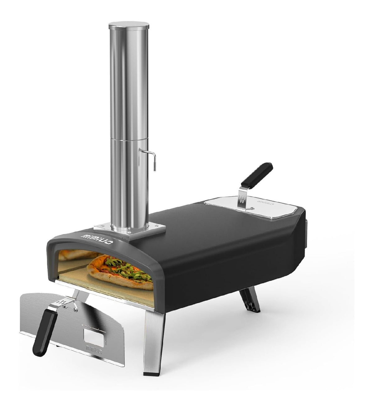 Forni per pizza Semplice Controllo Calore Cottura 33x33 cm