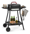 POTENTE grill elettrico regolabile per giardino, Barbecue elettrici 2000 W 36 cm