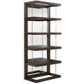 Etagere Kai in noce scuro