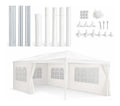 GAZEBO Ampio gazebo ideale per giardino, Tende per eventi e tendoni 250 cm 24 mm