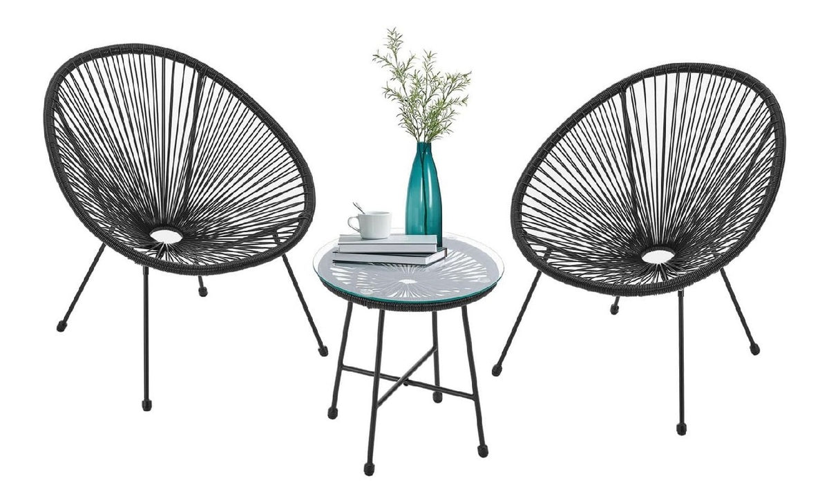 Set bistro 38 cm 100 kg con pezzi Oltre poltrone incluso