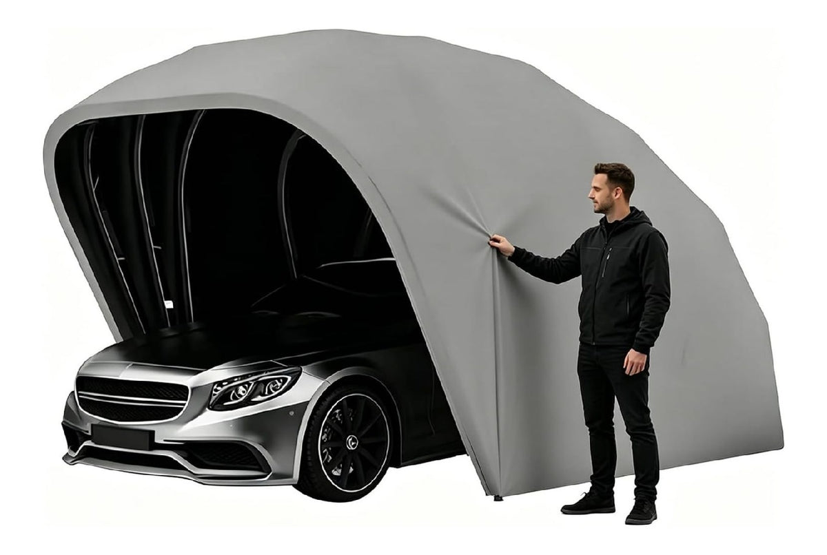Tettoie per auto 2,45m 2,3m con Dimensioni Vari Tipi Veicoli