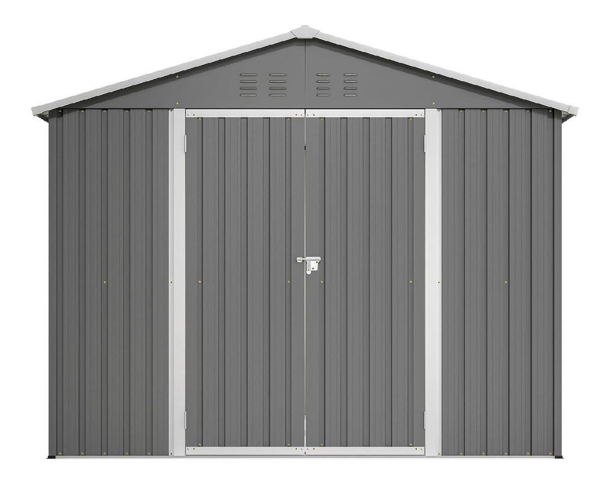 Casette da giardino 191 cm 106 cm con Pratica casetta metallo spazio