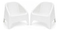 Poltrone COMFORT design ergonomico due 75,5 cm 78,5 cm