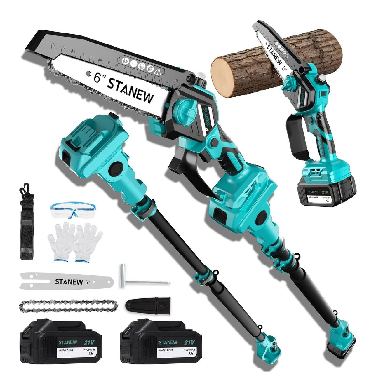 Seghe potatrici per uso esterno Design Polivalente in- tagliarami 600 W 7,1 m