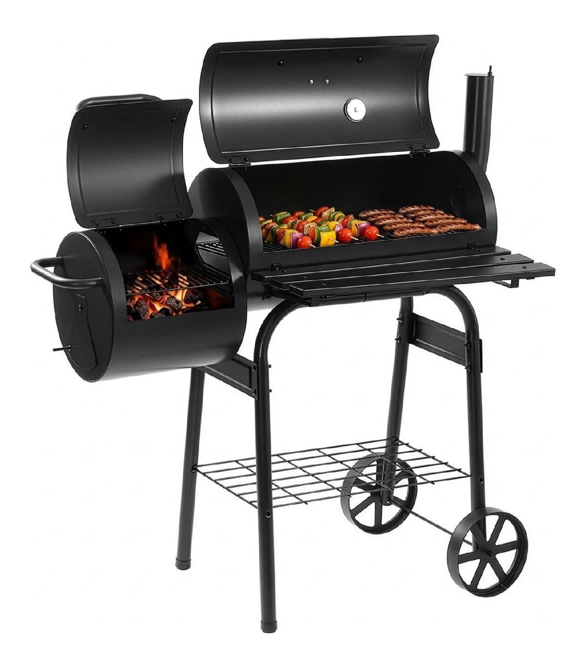 Affumicatori Barbecue carbone affumicatore Questo 62 cm 30,5 cm