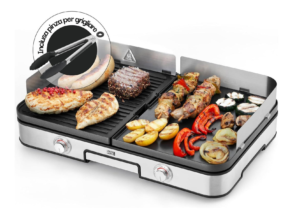 Barbecue elettrici per uso esterno CALORE PRECISO RAPIDO Elettrogrill 2400W