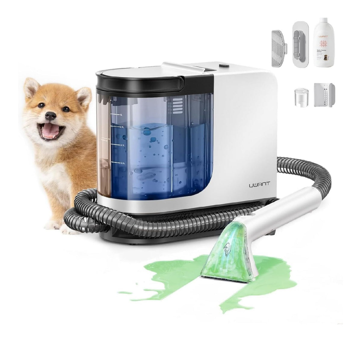 Aspirapolvere e pulitori a vapore per uso esterno PULIZIA lavatappeti divani lava 600W 1,2L