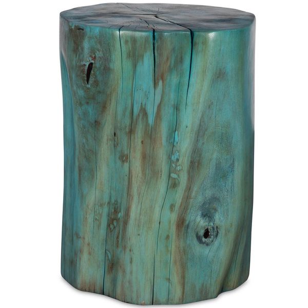 Sgabello decorativo Habitat, Colore Blu
