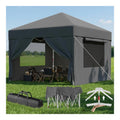 Finestra rete traspirante Grazie per giardino, Gazebo 296 cm 306 cm