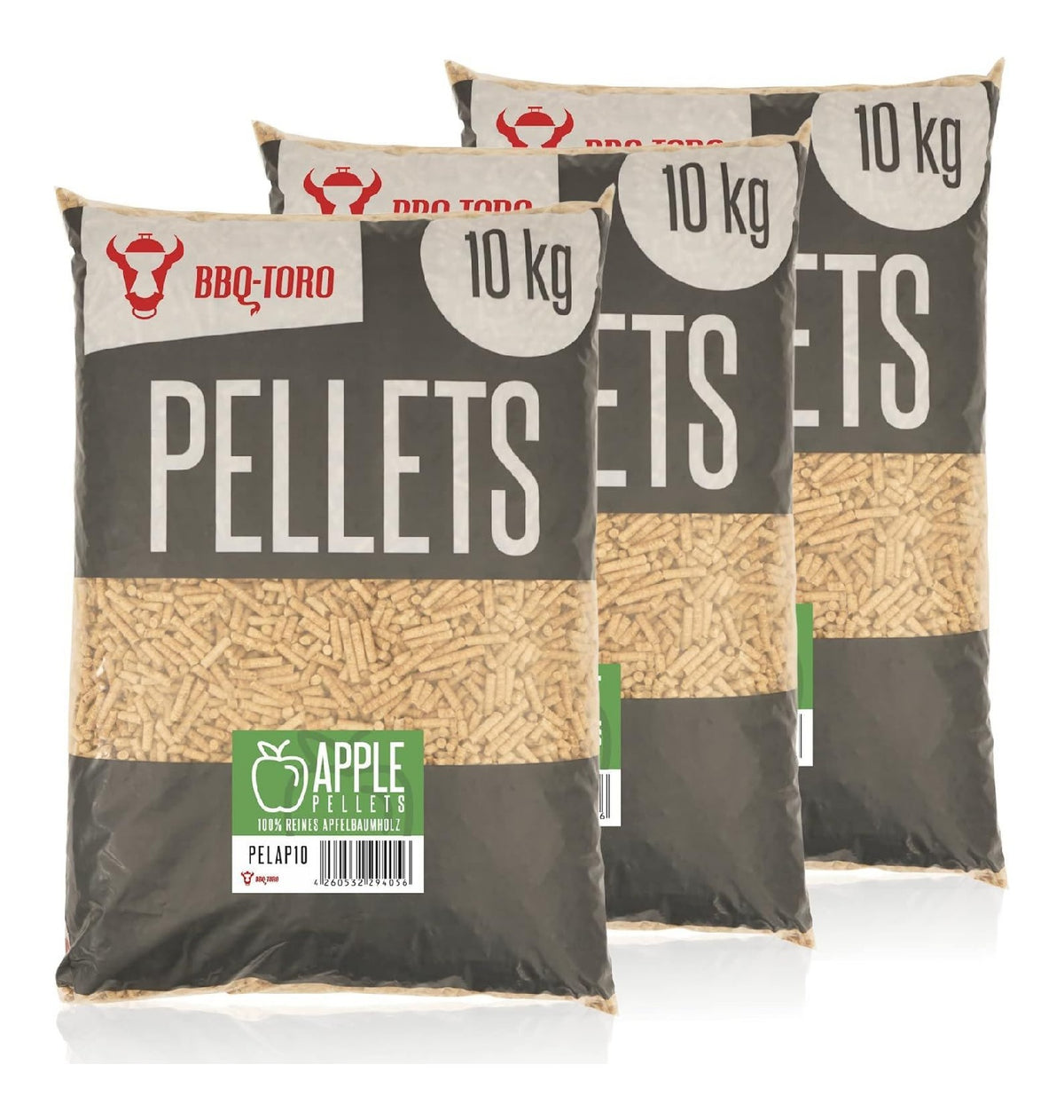 Pellet 6 mm 36 mm con affumicare legno melo otterrete