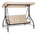DESIGN MODERNO Dondolo giardino Dondoli coperti 175 cm 195 x 120 x 175 cm