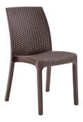 Sedie per tavolo da giardino RATTAN FORZA RESINA Progettate 45 cm 46 cm