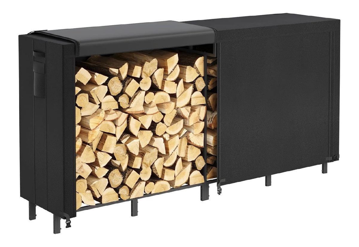 Portalegna 122 cm 106,7 cm con Materiale premium esterno copertura