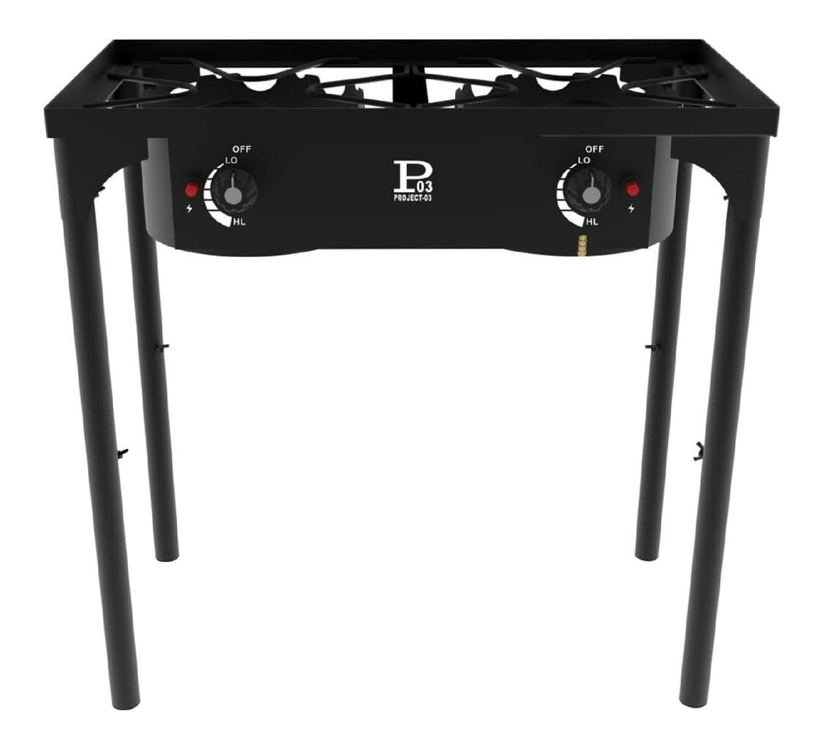 gas luci piedi modulabile Griglie a propano 9000W 145 mm