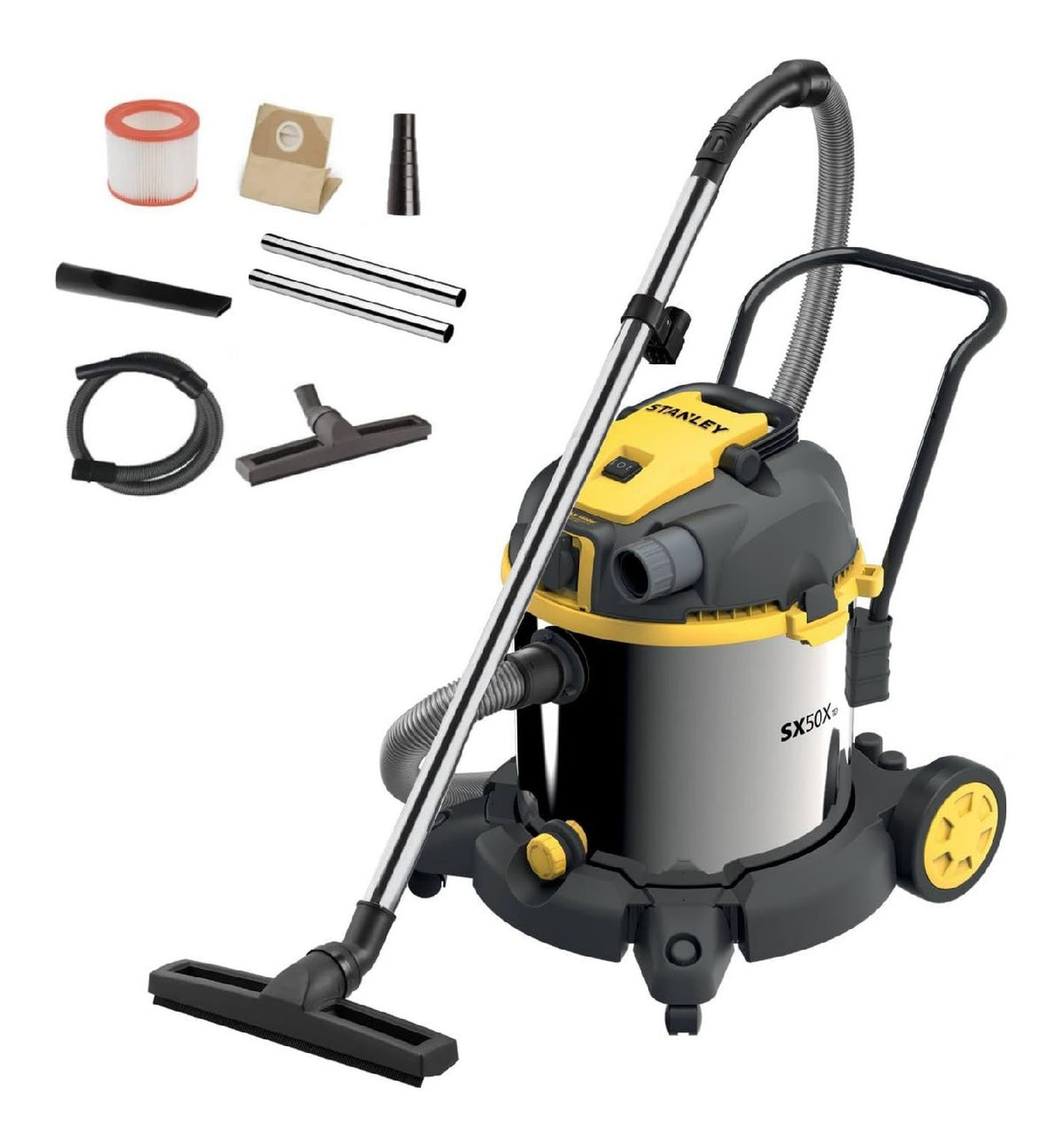 Aspiratori Bidone aspiratutto livello professionale 2 m 48 cm