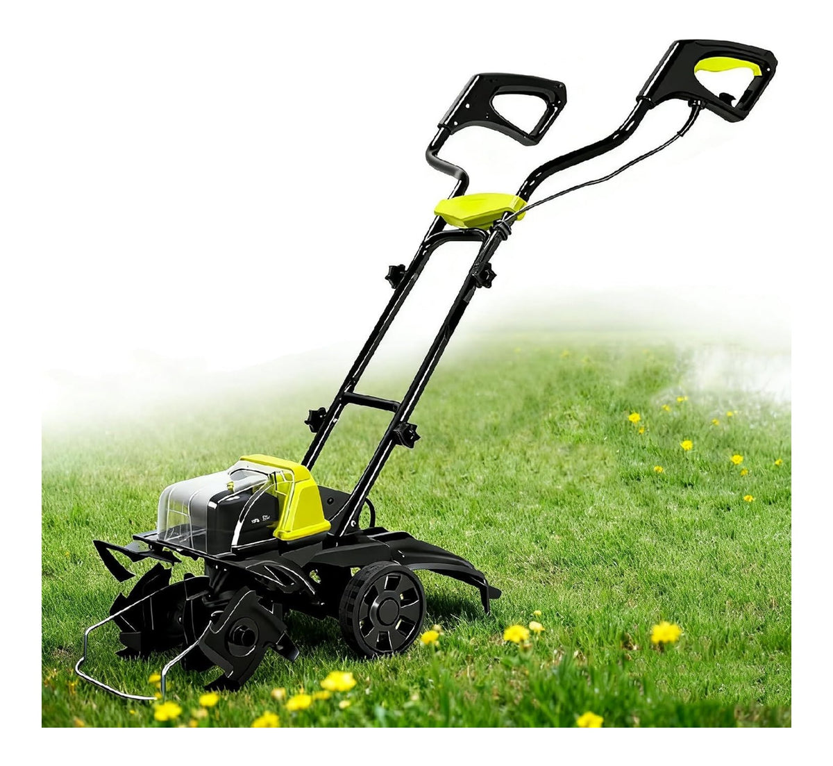 Zappatrice elettrica motozappa batteria Motozappe 36 cm 18 cm