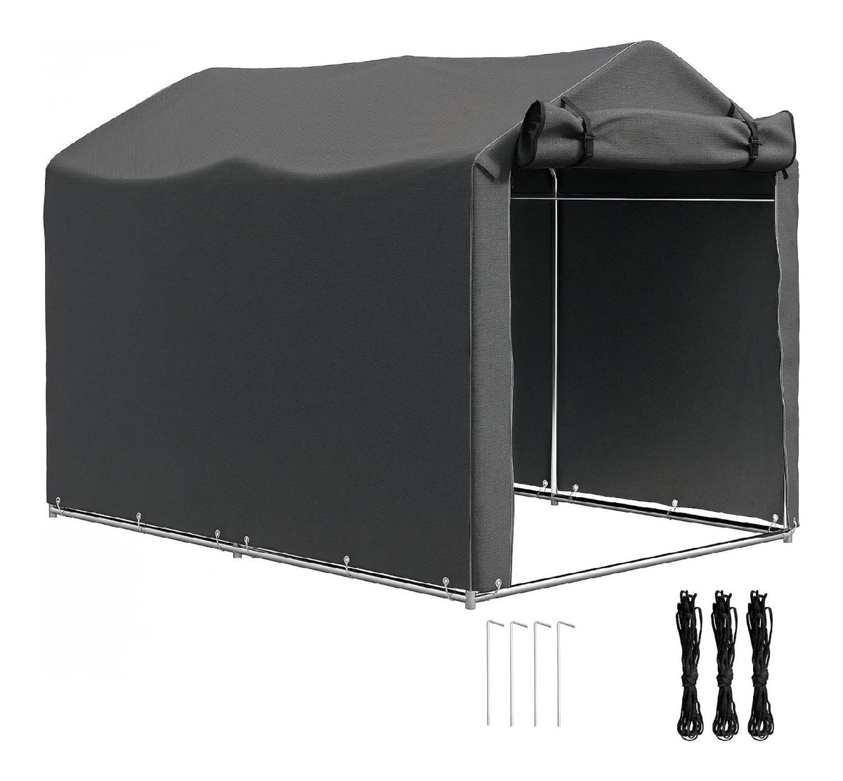 AMPIO Ideale riporre biciclette per giardino, Capanni 220L 131 cm