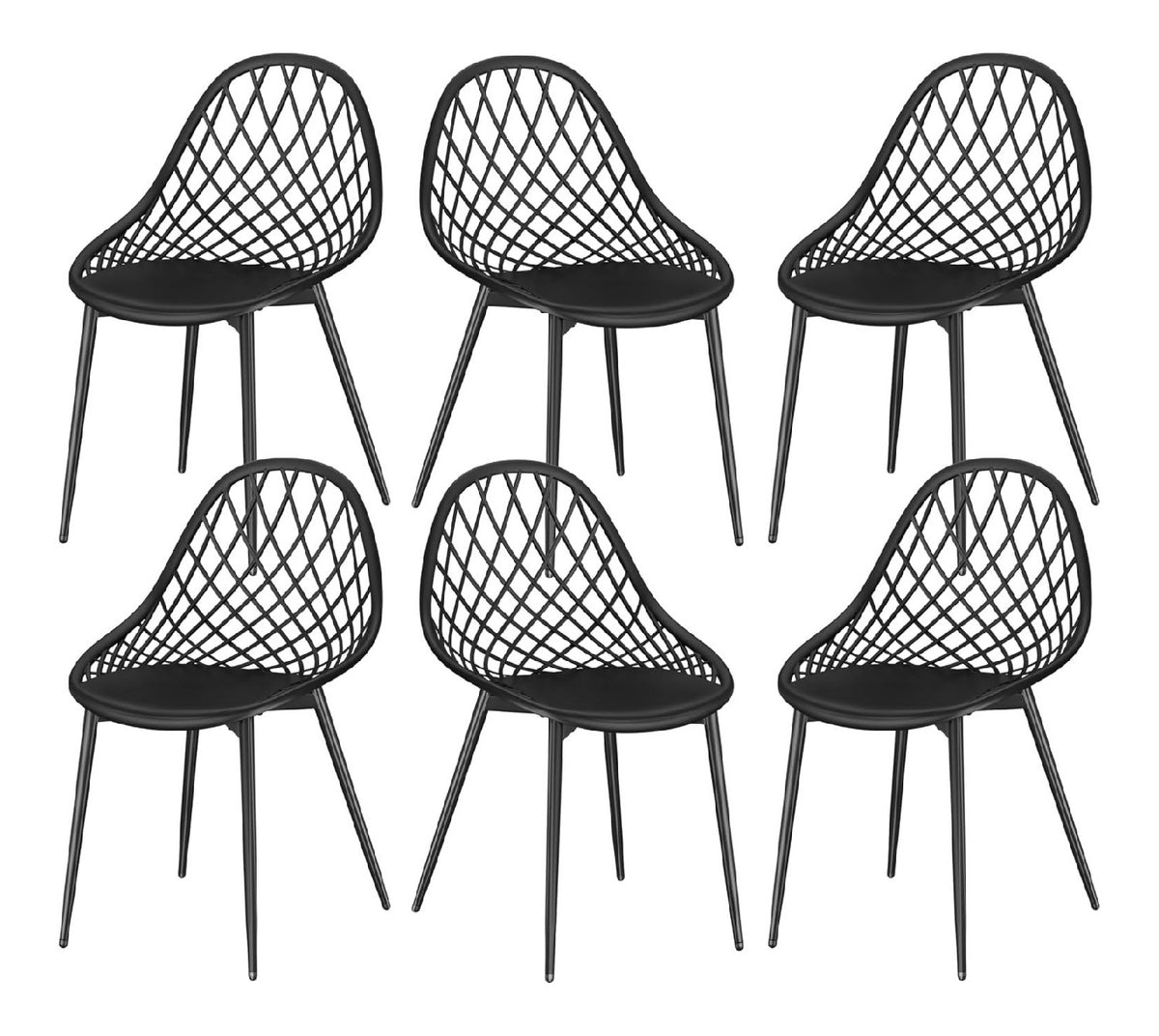 Sedie per tavolo da giardino con Design Ergonomico Comfort Massimizzato