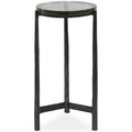Tavolo decorativo interno ed esterno Eternity finitura canna di fucile