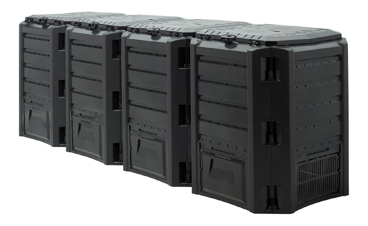 Compostiere per uso esterno compostiera rapida produce proprio 1600L 261x72x83cm