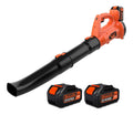 Potente motore rame soffiatore per giardino, Soffiatori per foglie 21V 4,0Ah