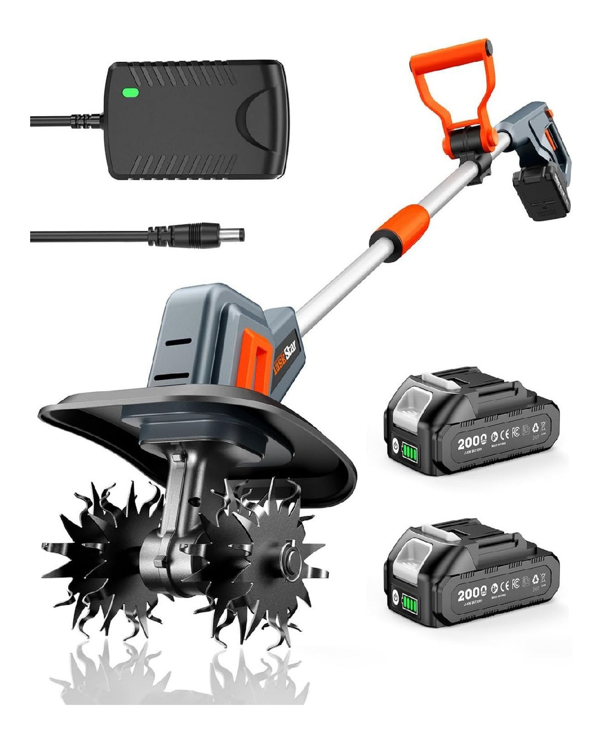 Motozappe per uso esterno Lavorazione Terreno Efficiente Miscelazione 2.0 Ah