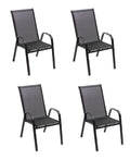 Sedie per tavolo da giardino per uso esterno DESIGN MODERNO Rilassati all'aperto 91 cm 66 cm