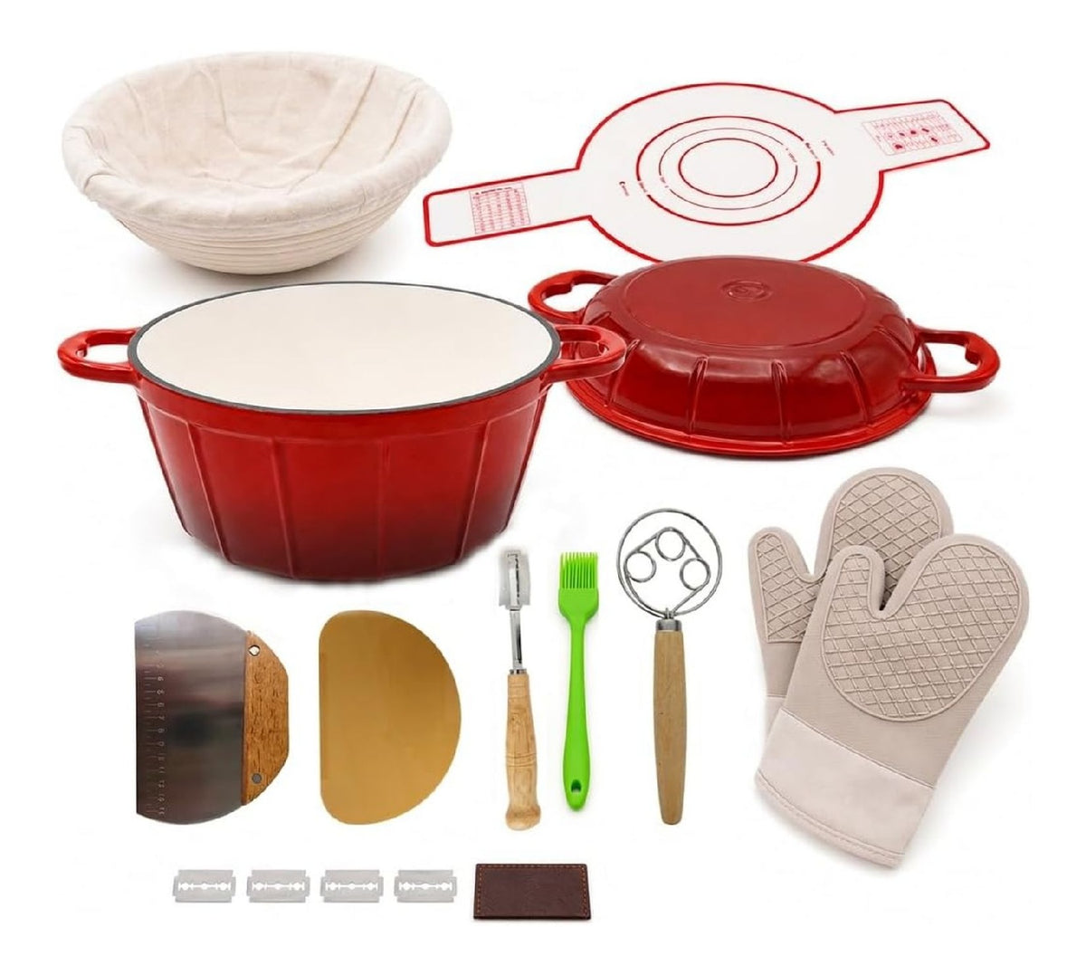 Forni olandesi con Set forno tutto ghisa