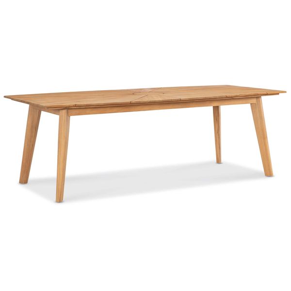 Tavolo da pranzo rettangolare 90 teak Harbor finitura Naturale