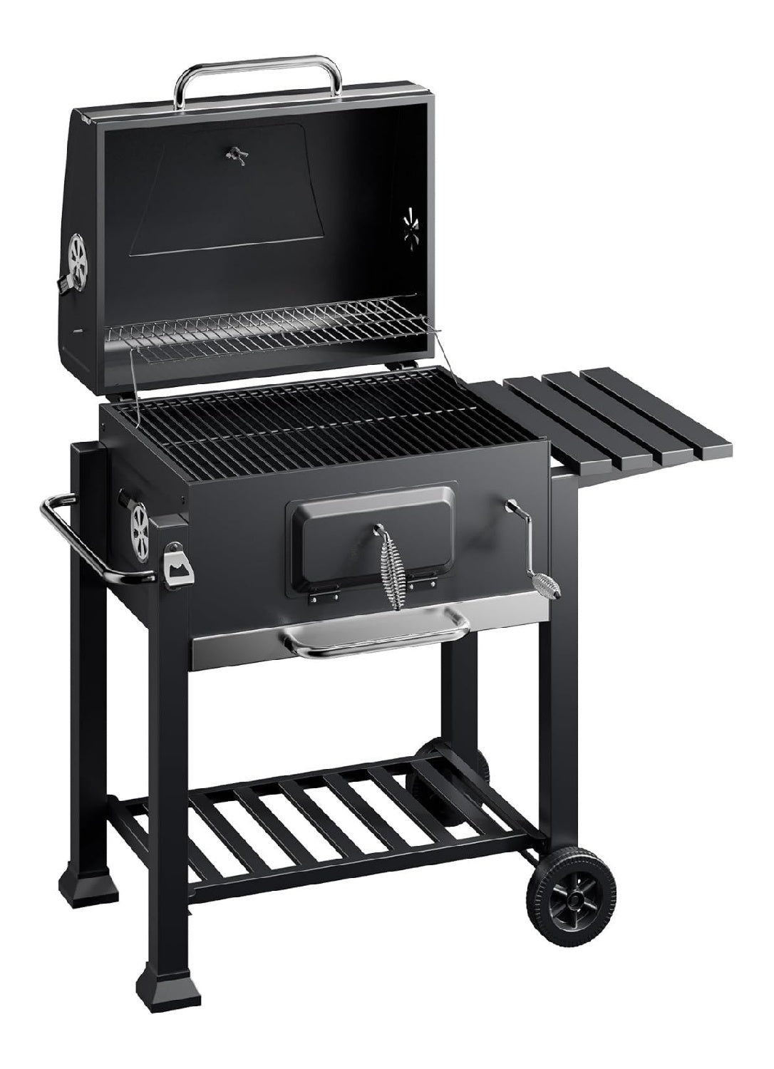 Barbecue a carbone con Ampia superficie cottura Dotato