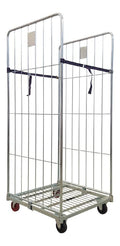 Zincatura brillante Alta portata Carrelli a mano