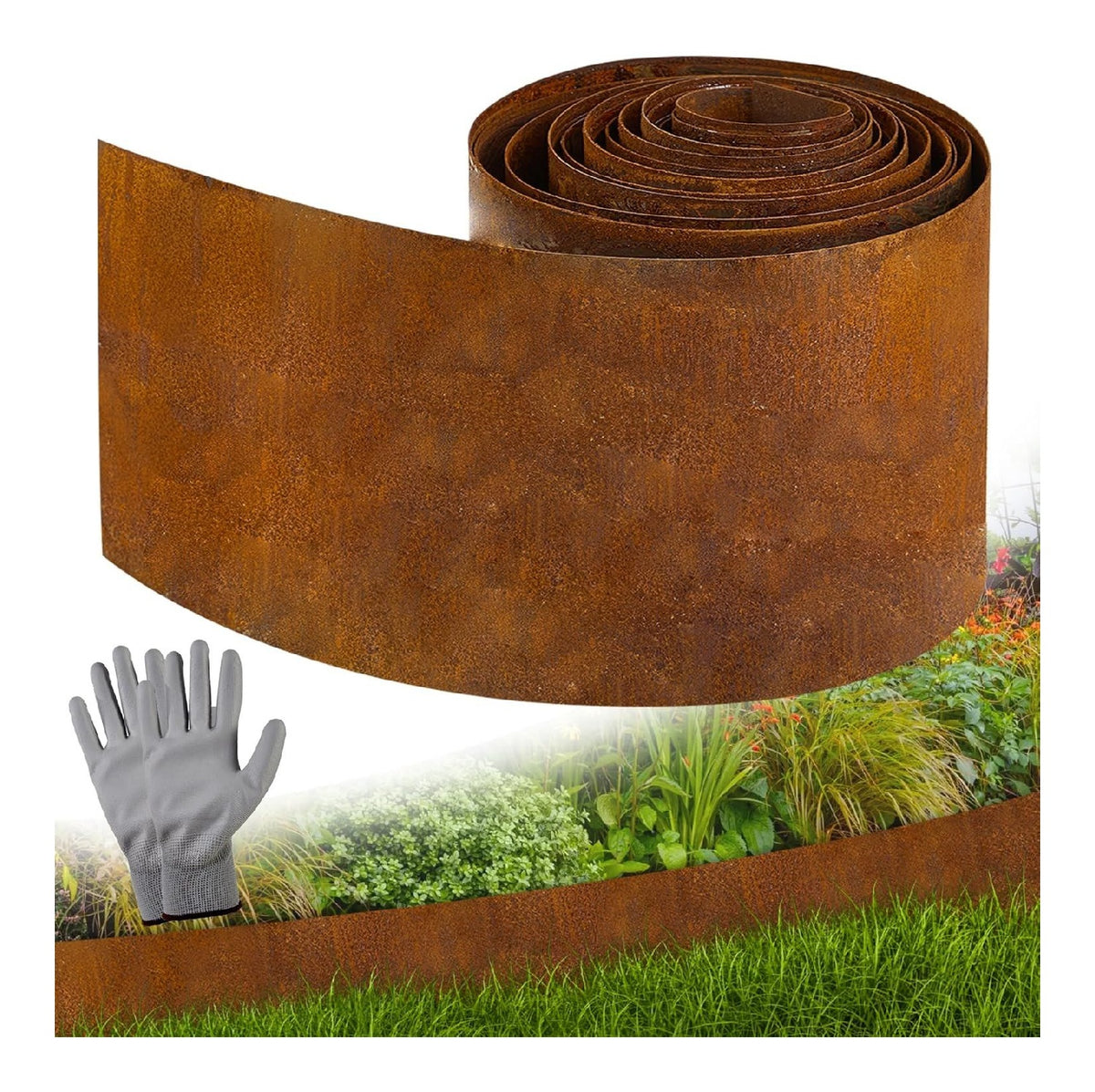 Dimensioni flessibili taglio libero per giardino, Bordature da giardino