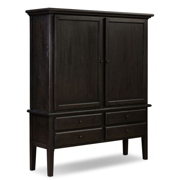 Mobile Whitman finitura nero affumicato