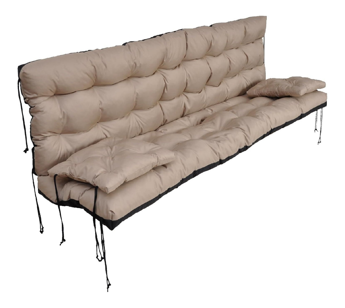 Realizzato poliestere impermeabile resistente per giardino, Cuscini per dondoli 8 cm 180 x 105 x 8 cm