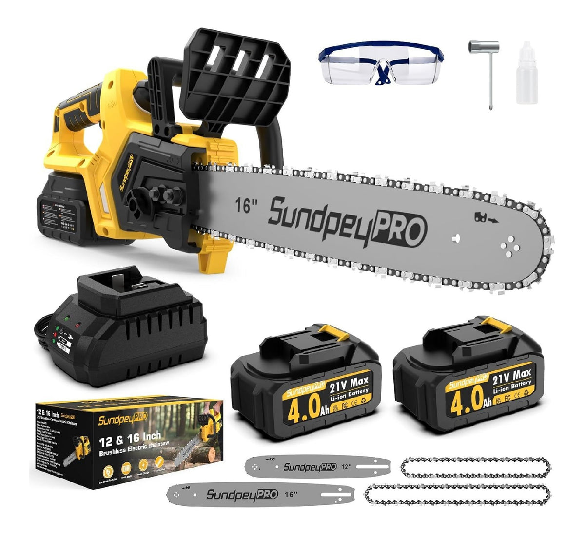 Motoseghe per uso esterno catena affilata tenere bambini 1200 W 12 m