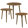 Tavoli da caff¨¨ Kasai, Set da 3, Oro Antico
